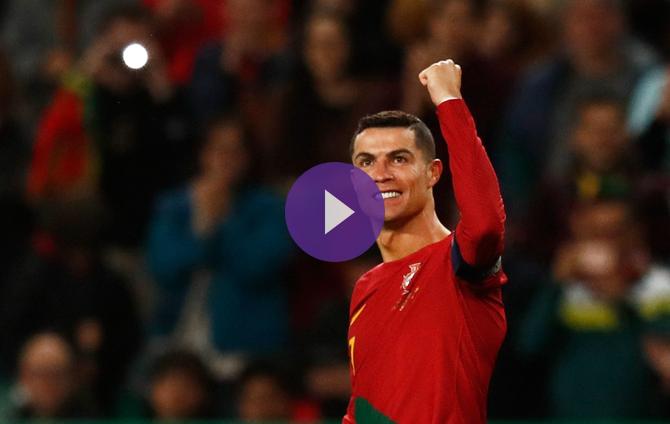 Cristiano Ronaldo, orgulloso de su nuevo récord