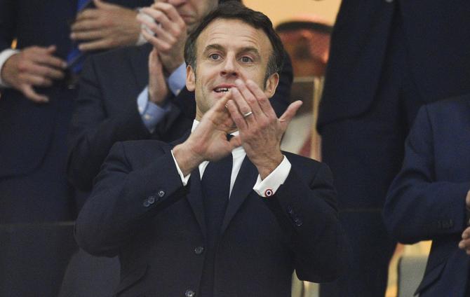 Macron back in Qatar to watch the final between France and Argentina