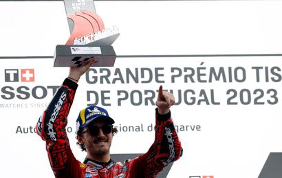 Pecco Bagnaia gana el GP de Portugal