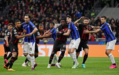 Champions League - Semi Final - First Leg - AC Milan v Inter Milan