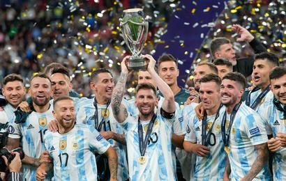 Argentina lift Copa America