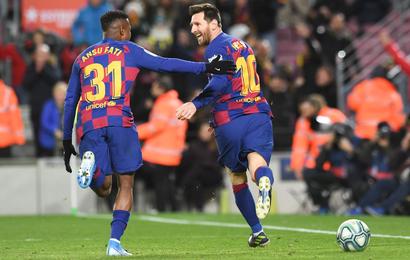 Lionel Messi and Ansu Fati combine to devastating effect for a second time to give Barcelona a 2-0 lead against Levante - beIN SPORTS USA