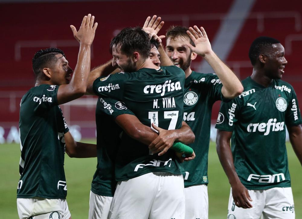 2020-2021 Palmeiras Copa Libertadores Home Soccer Jersey 