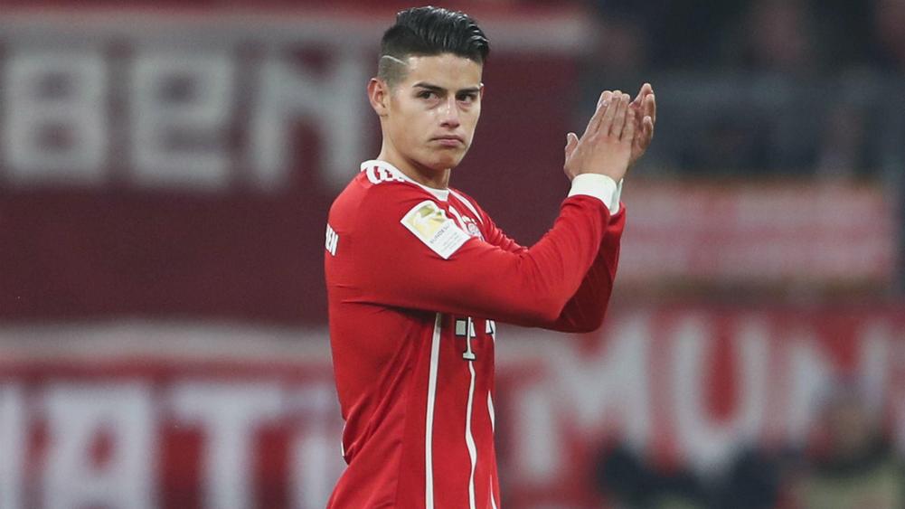 James Rodriguez Returns To Bayern Munich Training