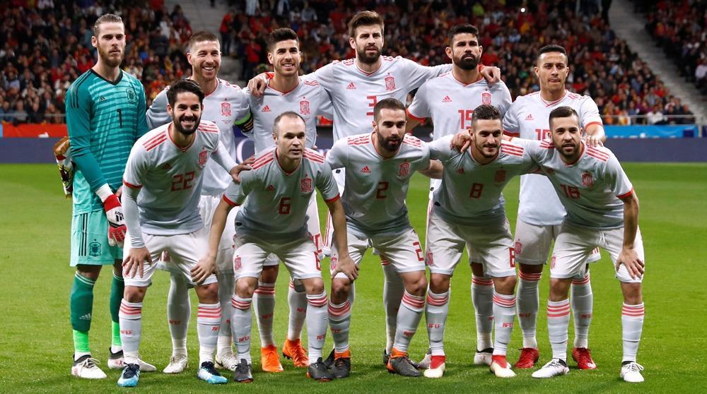 Spain world cup 2018