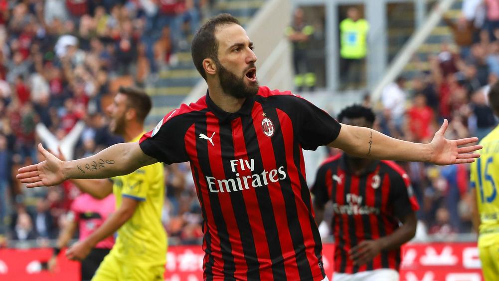 Image result for higuain milan