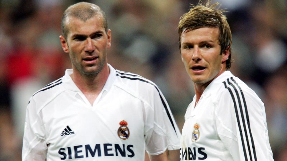 Beckham Happy For Madrid Coach Zidane