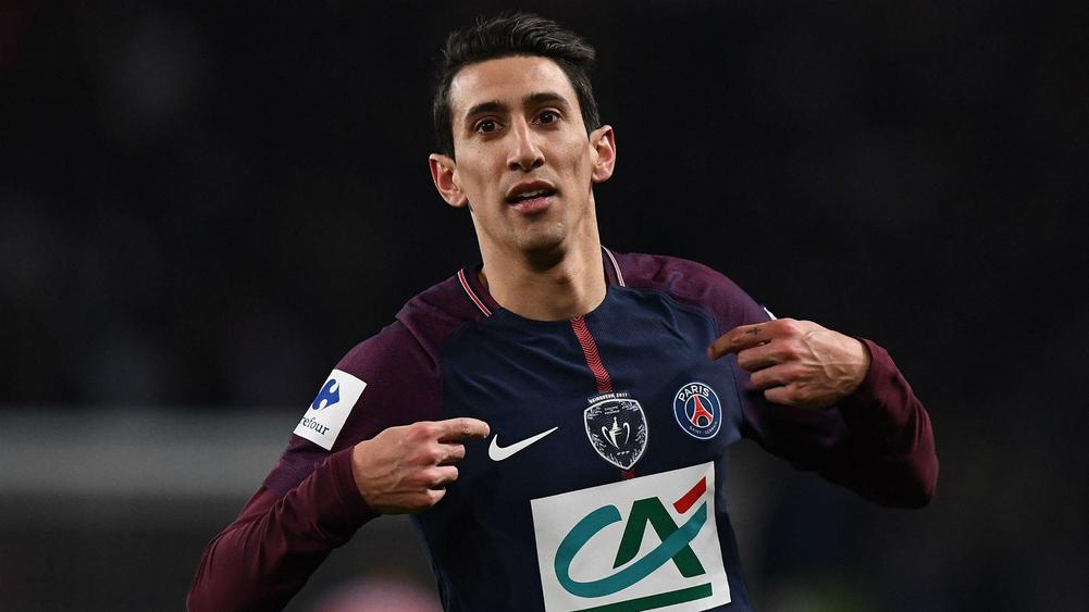 Paris Saint Germain 3 Marseille 0 Di Maria At The Double As Holders Put Neymar Injury Aside