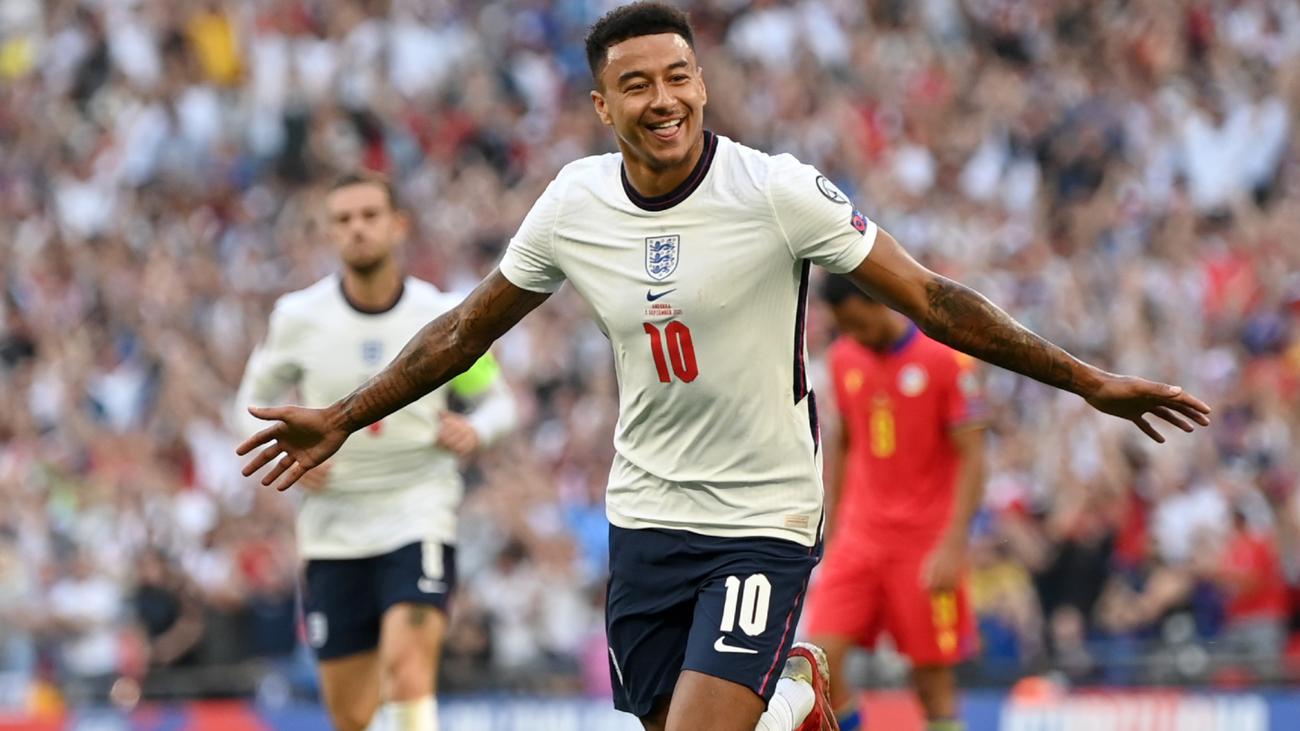 England 4 0 Andorra Lingard Leads The Way To Keep Three Lions Perfect