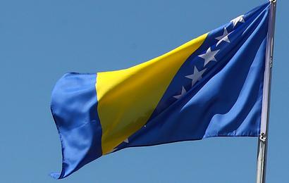 Bosnia Herzegovina flag - cropped