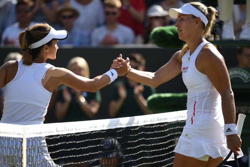 Defending Champion Kerber Knocked Out Of Wimbledon