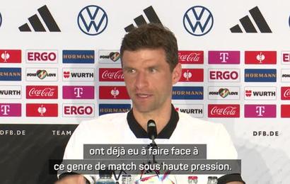 Allemagne - Müller ne sent "aucune nervosité" avant le match contre le Costa Rica