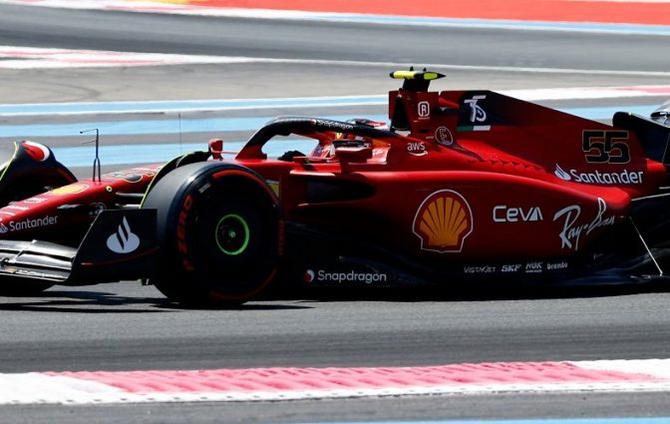 GP de Francia (EL2): Sainz sigue a Leclerc.  en
