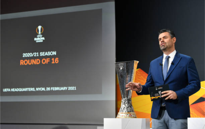 2020 21 Europa League Round Of 16 Draw