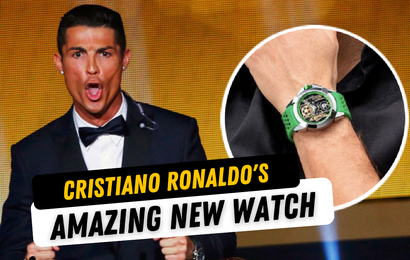 Cristiano Ronaldo's Amazing New Watch