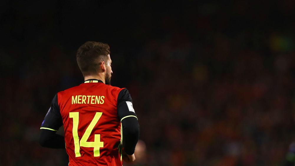 Estonia 0 Belgium 2 Mertens Chadli See Martinez S Men Safely Past 10 Man Hosts