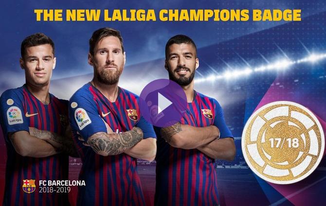 Barcelona To LaLiga Champions Patch