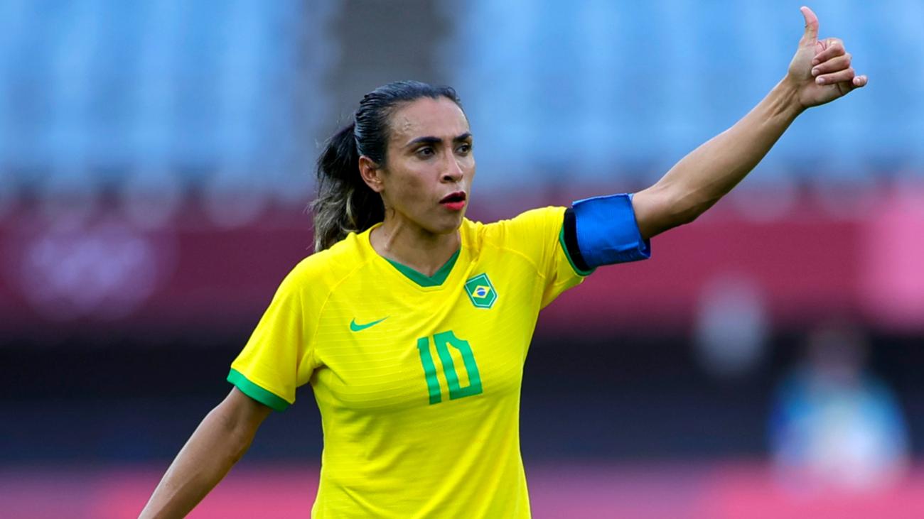 Tokyo Olympics: Marta makes Games history as Brazil make flying start
