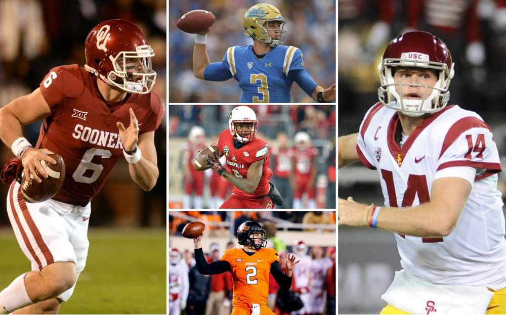 2018 Nfl Draft Quarterbacks By The Numbers