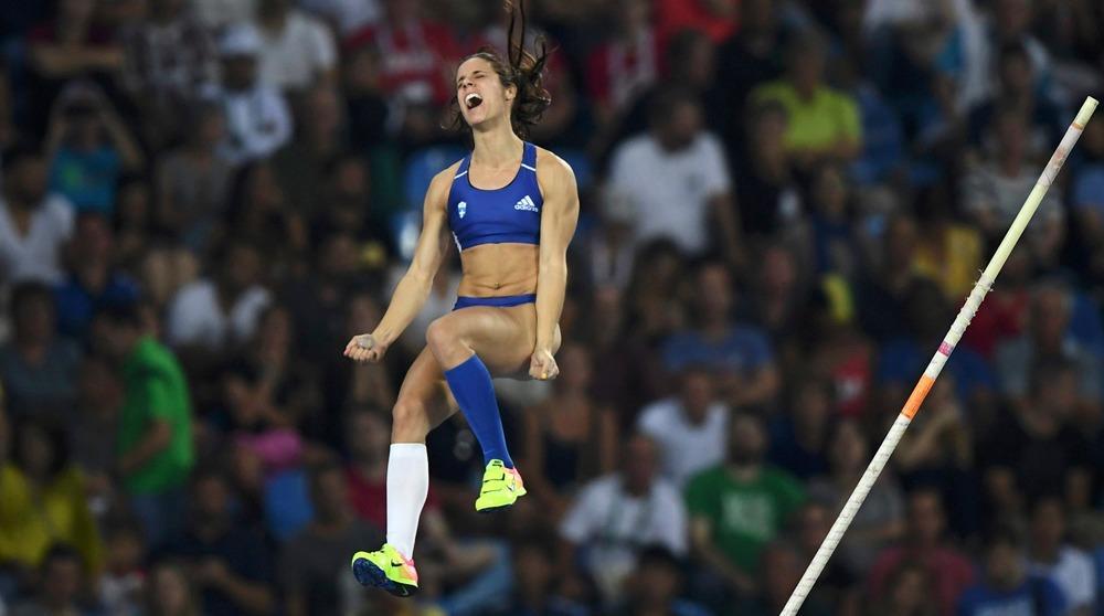 Olympics Greece S Stefanidi Wins Women S Pole Vault Gold