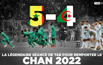 CHAN 2022 : La séance de tirs au but d'Algérie - Sénégal en intégralité