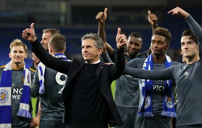 Puel hails players after emotional Leicester win