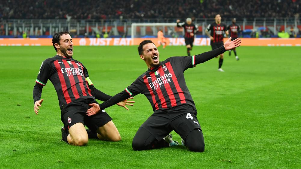 Bennacer strike sees Milan edge 10-man Napoli