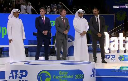 إنجاز لافت لبطولة قطر إكسون موبيل المفتوحة للتنس للرجال 2023