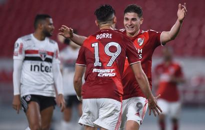 Copa Libertadores Highlights River Plate 2 1 Sao Paulo