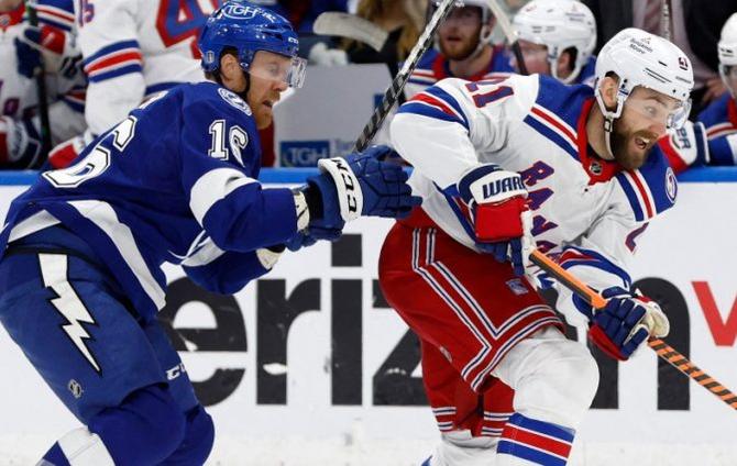 Play-offs : Tampa Bay s’impose face aux New York Rangers