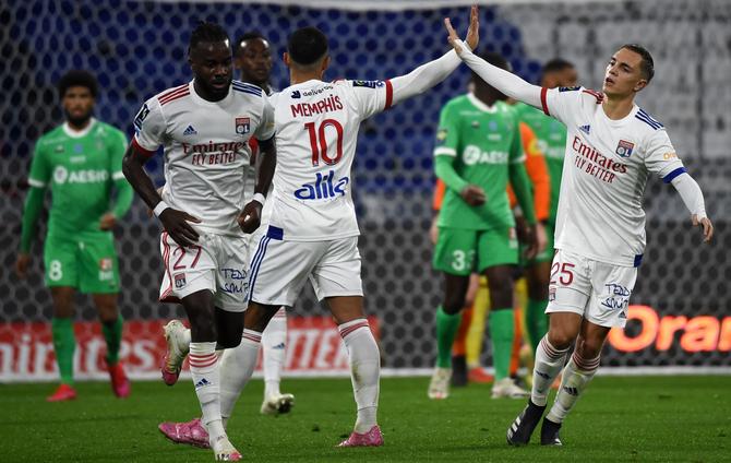 Lyon 2-1 Saint-Étienne- Match Report