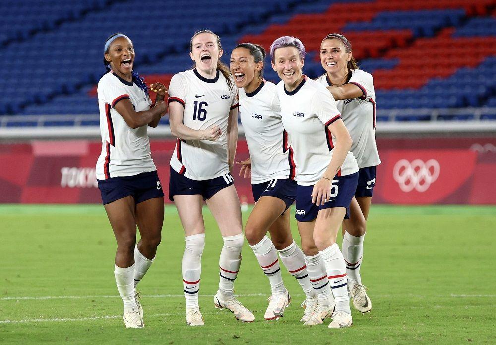 Usa Beat Netherlands On Penalties To Reach Olympic Women S Football Semis
