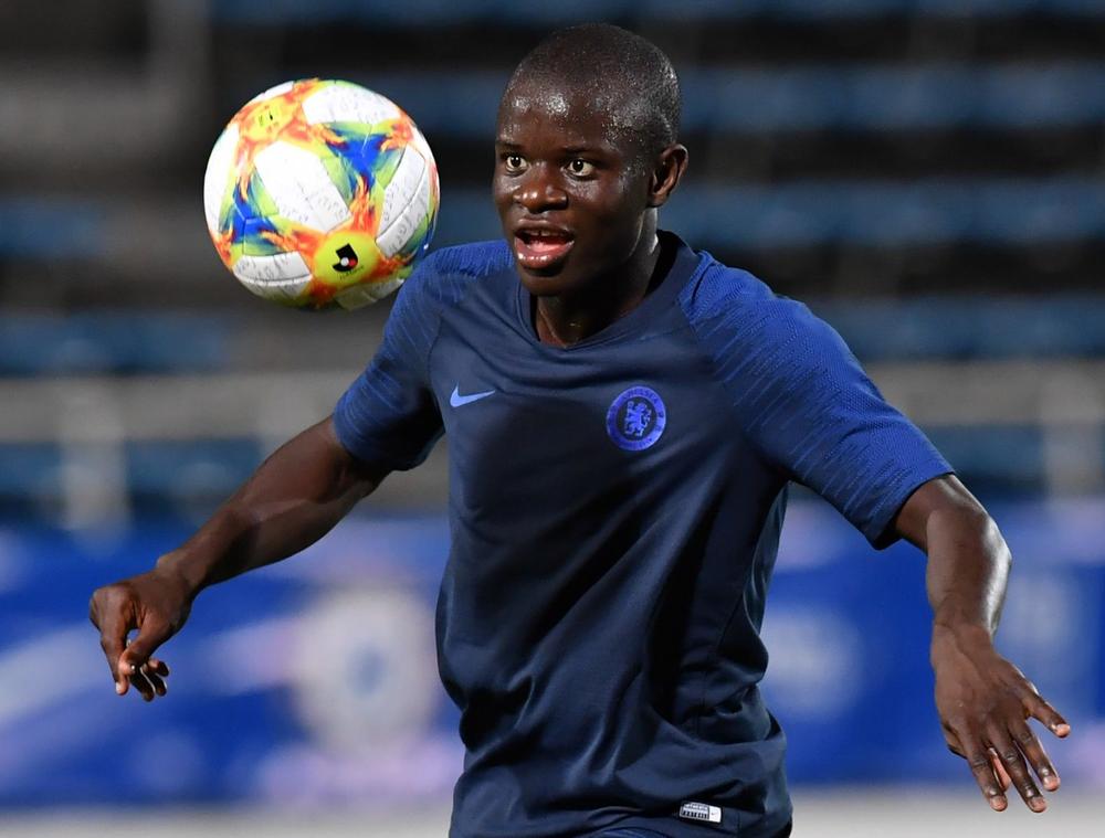 n'golo kante Training