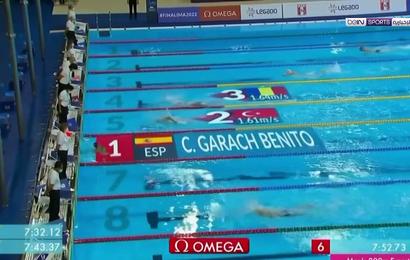 غاراش يحرز ذهبية سباق 800 متر سباحة حرة في بطولة العالم للناشئين