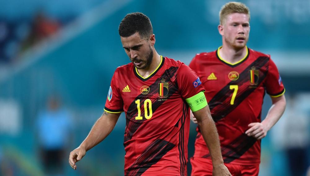 De Bruyne Eden Hazard Absent From Belgium Training Ahead Of Italy Clash