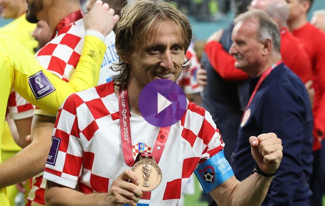 Modric insinúa que puede jugar la Eurocopa 2024 tras el bronce mundialista
