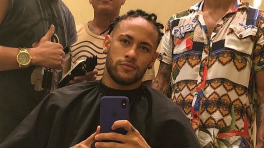 Dreadshock: Neymar reveals new hairdo