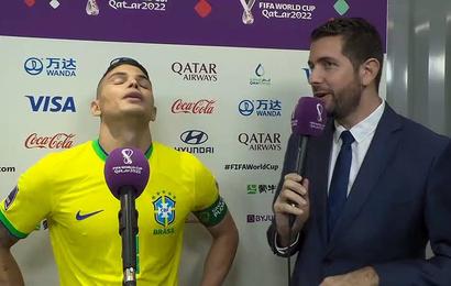 Brésil - Thiago Silva : "On a senti l'absence de Neymar aujourd'hui"
