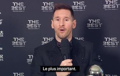 Coupe du Monde 2022 - Messi : ''Gagner ce troisième Mondial était très spécial''