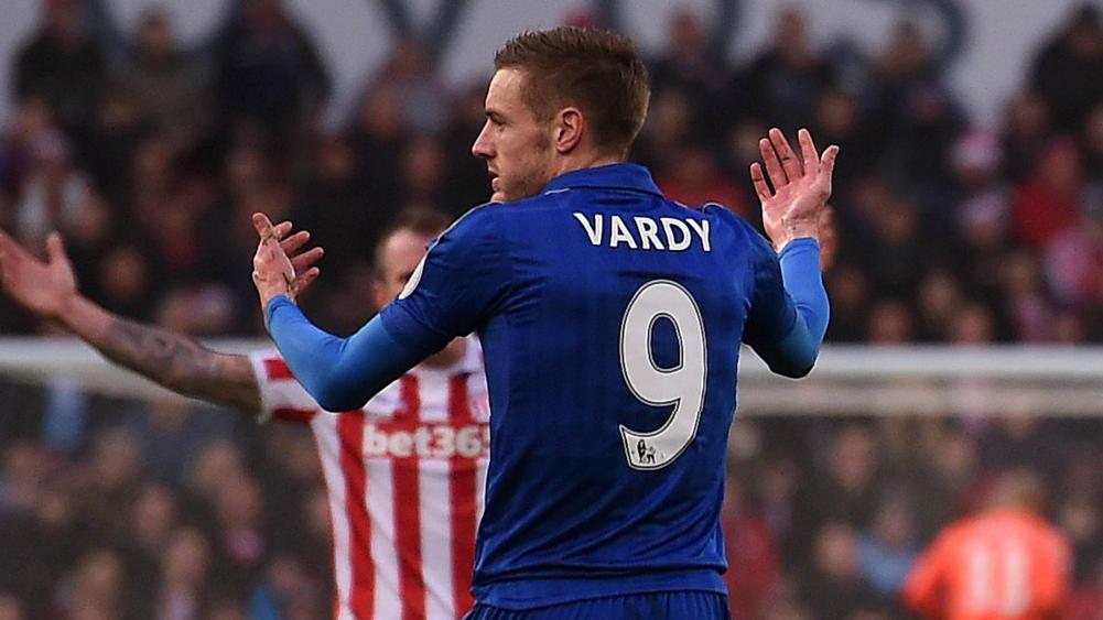Vardy loses card