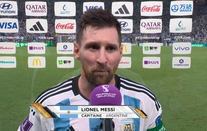 Lionel Messi : "C'est le résultat que nous voulions"