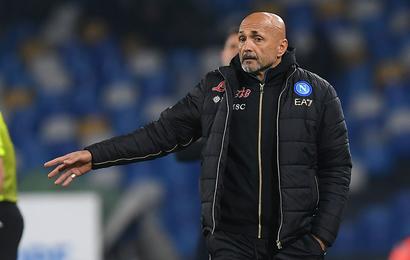 Napoli head coach Luciano Spalletti