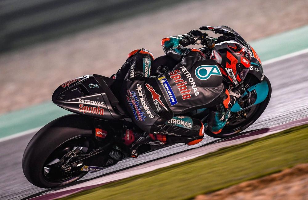 Vinales Fastest Quartararo Shocks In Qatar Test