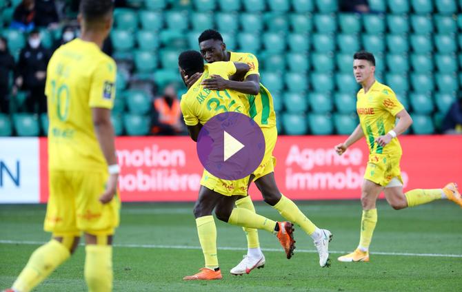 Ligue 1 Highlights Nantes 3 1 Brest Ft