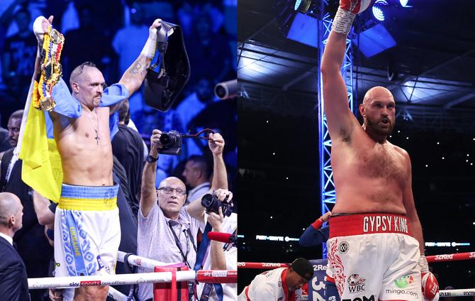 Usyk fury fight list