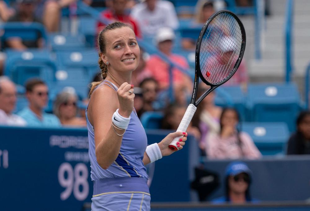 Tears Antagonize shy Kvitova downs Keys to reach Cincinnati final
