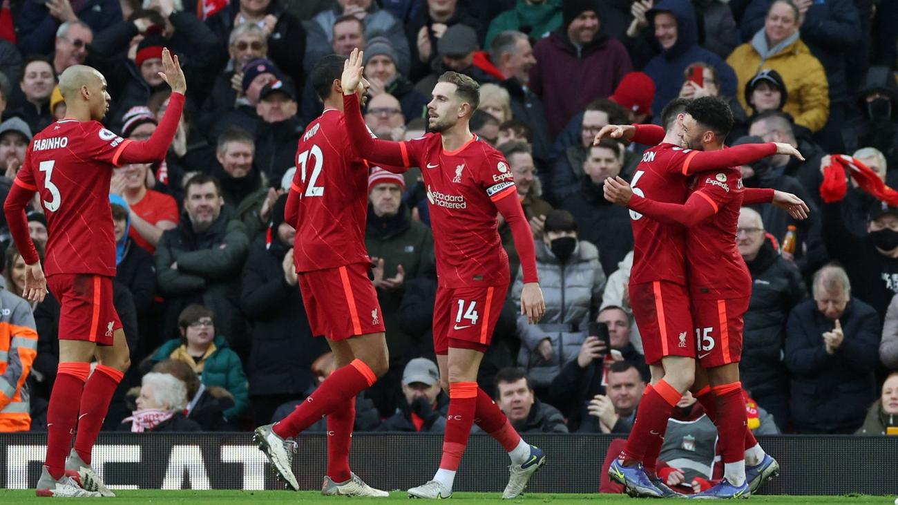 Report: Liverpool beat Brentford to move up to second