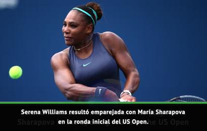 Serena Williams enfrentará a Sharapova en el debut del US Open