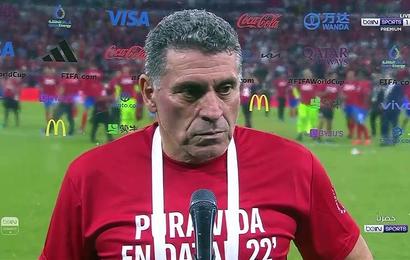 لويس فرناندو سواريس لا يجد الكلمات لوصف سعادته بالتأهل إلى نهائيات كأس العالم FIFA قطر 2022™