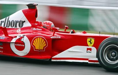 Michael Schumacher f1 Ferrari 2003